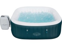 Bestway LAY Z SPA Ibiza AirJet pezsgőfürdő sötétzöld 180 cm x 180 cm sarok