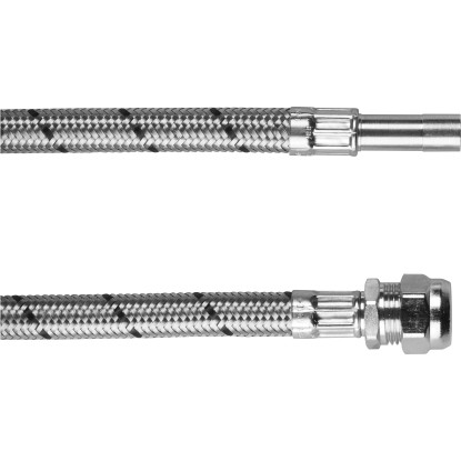 Keverőfúvókás tömlő 30 cm ezüst