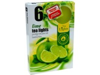 Teamécses illatos lime 6 db Teamécses illatos lime 6 db