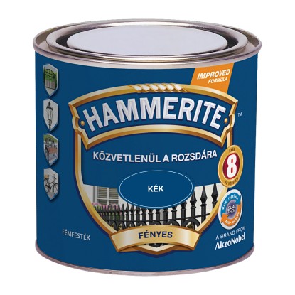 Hammerite fémfesték közvetlenül a rozsdára fényes kék 0,25 l