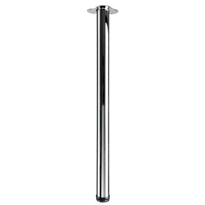Hettich asztalláb 60 mm x 900 mm krómozott szerelőlappal