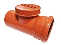 Csatorna tisztító T idom 160 KGRE