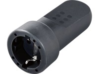 LUX gumicsatlakozó fekete LUX gumicsatlakozó fekete