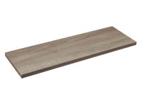 Szürke sonoma tölgy laminált polc 120 cm x 30 cm Szürke sonoma tölgy laminált polc 120 cm x 30 cm