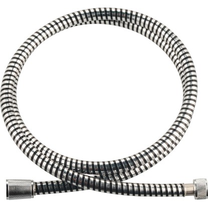 baliv BSL-150.20 zuhanycső kézi zuhanyhoz 150 cm ezüst-fekete