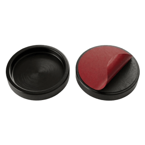 Doorlegro EasySlide65 ragasztófogantyú, fekete, üveg- és tolóajtókhoz.