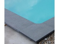 Gránit szegély 6 m x 3 m Padang sötét