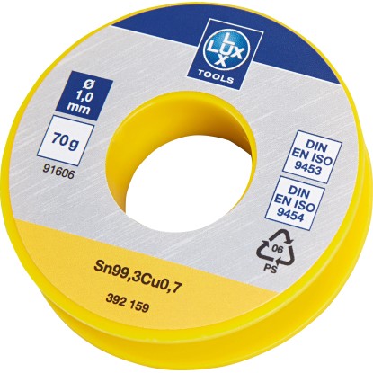 LUX forrasztóón 1 mm / 70 g