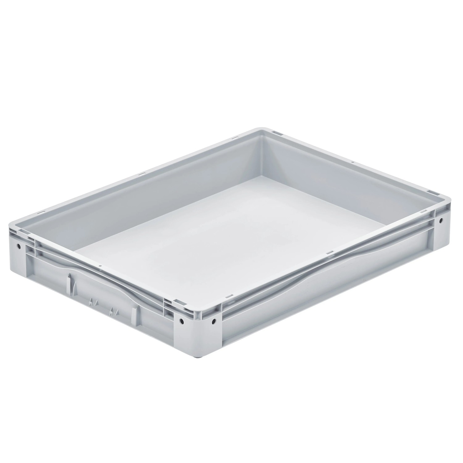 Eurobox-rendszer doboz B 80 cm x 60 cm x 12 cm szürke vásárlása az -nál