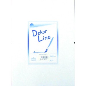 Dekoratív t.b.t. képkeret kék Dekor Line dizájnnal.