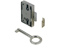 Hettich hornyolt tollas kulcsos felcsavarozható zár 60 x 43 x 8,7 mm acél Hettich hornyolt tollas kulcsos felcsavarozható zár 60 x 43 x 8,7 mm acél