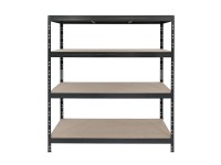 AR Shelving Rivet polcállvány 180x150x45cm 4 polc antracit FSC® AR Shelving Rivet polcállvány 180x150x45cm 4 polc antracit FSC®