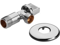 Mosógéptöltő szelep tömlőcsavarzattal 21 mm (R 1/2) x 21 mm (G 1/2)