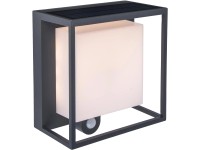 Lutec napelemes LED-lámpa Curtis mozgásérzékelővel és beépített napelemmel Lutec napelemes LED-lámpa Curtis mozgásérzékelővel és beépített napelemmel