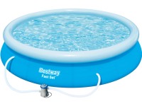 Bestway Fast Swimming Pool medencekészlet átmérő: 366 cm x 76 cm Bestway Fast Swimming Pool medencekészlet átmérő: 366 cm x 76 cm