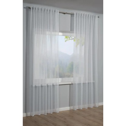 Készfüggöny fehér 135 cm x 245 cm