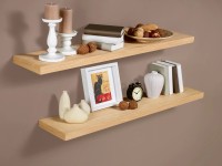 OBI Valbonne falipolc valódi fafurnér tölgy 118 cm x 23,5 cm x 3,8 cm