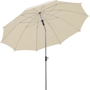Schneider napernyő, Ø 220 cm, természetes, push-up mechanizmussal a könnyű kezeléshez.