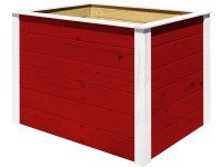 Weka moduláris magaságyáselem 100 cm x 69 cm x 71 cm piros