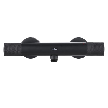 Baliv DU-2060 termosztátos zuhanycsaptelep matt fekete