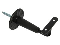 Kapaszkodótartó fekete műanyag takarórózsával 2 darab Kapaszkodótartó fekete műanyag takarórózsával 2 darab