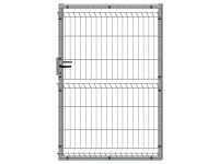 Kapu ipari egyszárnyú univerzális horganyzott 153 cm x 100 cm szürke