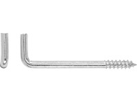 Horganyzott egyenes csavaros kampó átmérő 4,2 x 80 mm 6 db Horganyzott egyenes csavaros kampó átmérő 4,2 x 80 mm 6 db