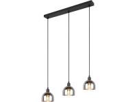 Reality Molly függőlámpa 60 cm x 150 cm x 12 cm fekete matt Reality Molly függőlámpa 60 cm x 150 cm x 12 cm fekete matt