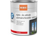 Ajtó- és ablak zománcfesték fényes antracit 375 ml Ajtó- és ablak zománcfesték fényes antracit 375 ml