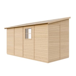 Timbela M340 fa kerti ház, 8 m², oldalfal és padló nélkül.