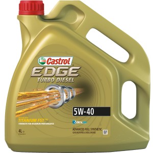 Castrol Edge Turbo Diesel 5W-40 motorolaj, 4 literes kanna.