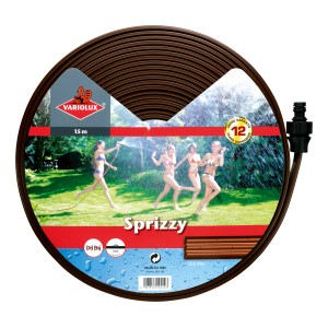 LUX Sprühschlauch Classic 15m, feltekercselve. Öntözés kerthez és gyephez.