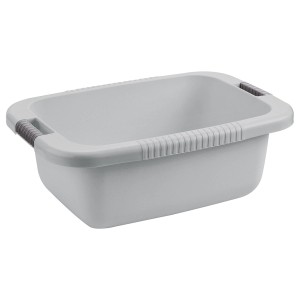 Tontarelli Aurora szennyestál, 40 l, Nordic Grey, tartós műanyagból, fogantyúkkal.