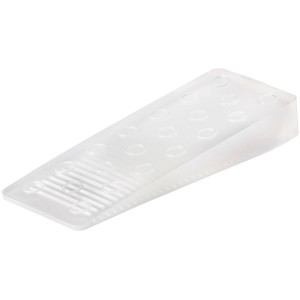 Hettich átlátszó műanyag ajtóék, 98x37mm, a biztonságos ajtótartásért.