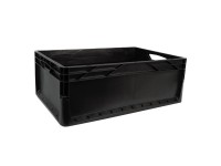 Eurobox - rendszer Tauro tömörfalú 42 l - es doboz 60 cm x 40 cm x 22 cm fekete