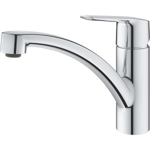 Grohe QuickFix Start mosogató csaptelep, króm, alacsony kifolyó. Egykaros keverő csaptelep konyhába.