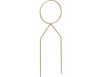 2 növénykaró fém 10 cm x 0,3 cm x 34 cm aranyszínű 2 növénykaró fém 10 cm x 0,3 cm x 34 cm aranyszínű