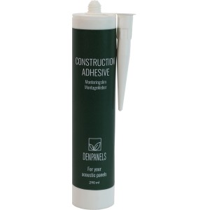 Denpanels szerelőragasztó, 290 ml-es patron, fehér, panelekhez.