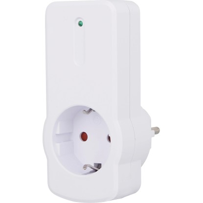 Rádiós dugaszolóaljzat-készlet távirányítóval 3 állású