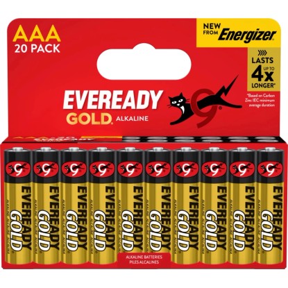 Eveready Gold Alkáli Mikroelem AAA B20