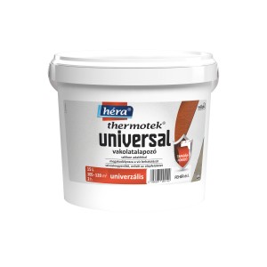 Vödör Héra Thermotek Universal Vakolatok, szilikon alapozó homlokzatokhoz és belső falakhoz.