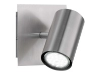 Trio spotlámpa Marley 1-es nikkel matt 12 cm x 12 cm