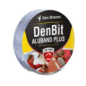 DenBit Aluband Plus, bitumenes tömítőszalag tetőszigeteléshez.