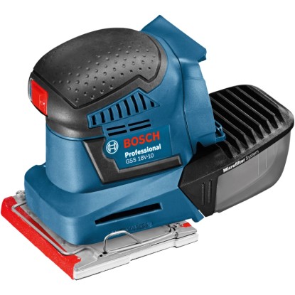 Bosch Professional akkus rezgőcsiszoló GSS 18V-10