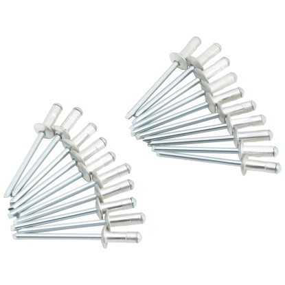 LUX többtartományú vakszegecs, 4,8 mm x 9,5 mm