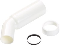 OBI mosogató lefolyókönyök 44,8 mm (G 1 1/2) fehér