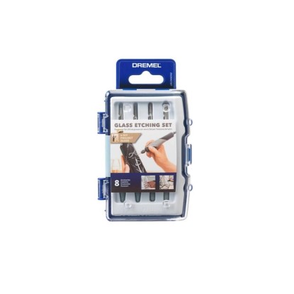 Üveggravírozó készlet Dremel