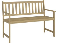 Kenwood kétszemélyes kerti pad 85 cm x 115 cm x 58 cm