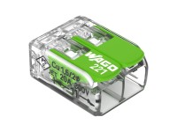 Wago 221-422 vezetékösszekötő karos 2 vezeték 10 db