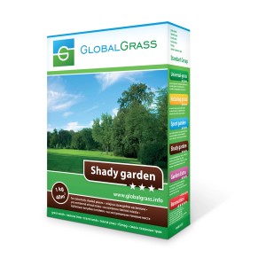 GlobalGrass árnyéktűrő fűmag keverék csomag árnyékos kertekhez.